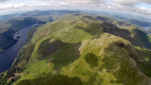 Skiddaw in the distance