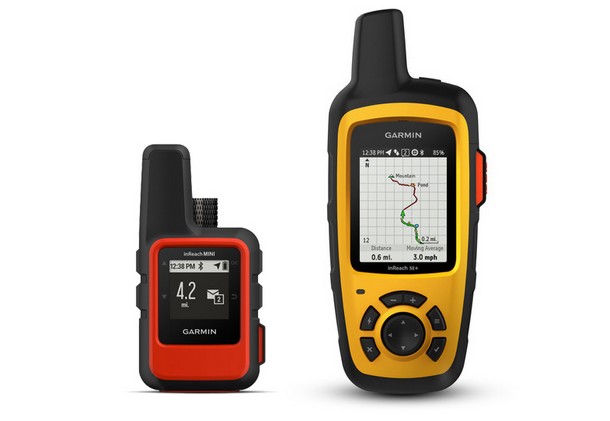 Garmin inReach mini and full size unit