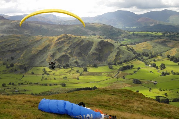 Launch at Clough Head