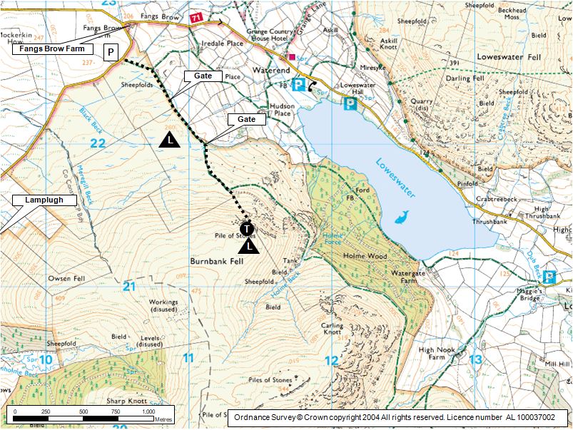 Burnbank Map