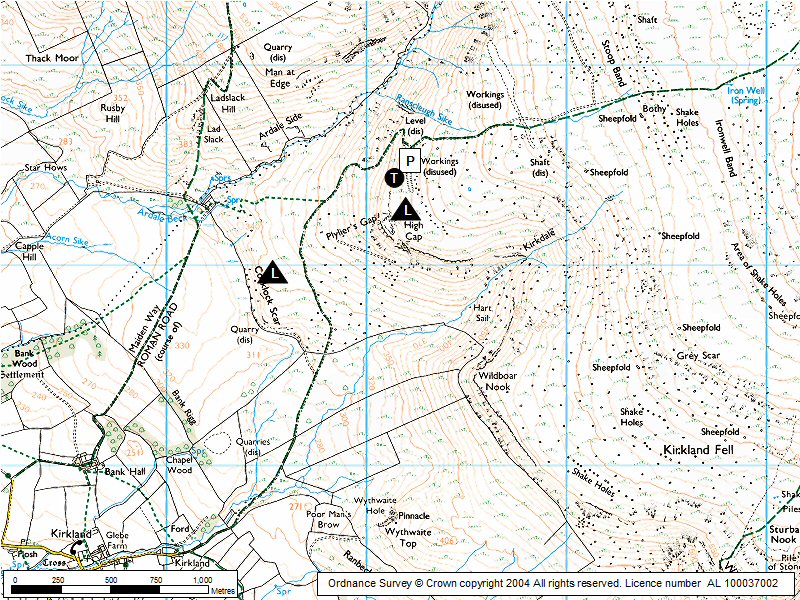 Cross Fell Map