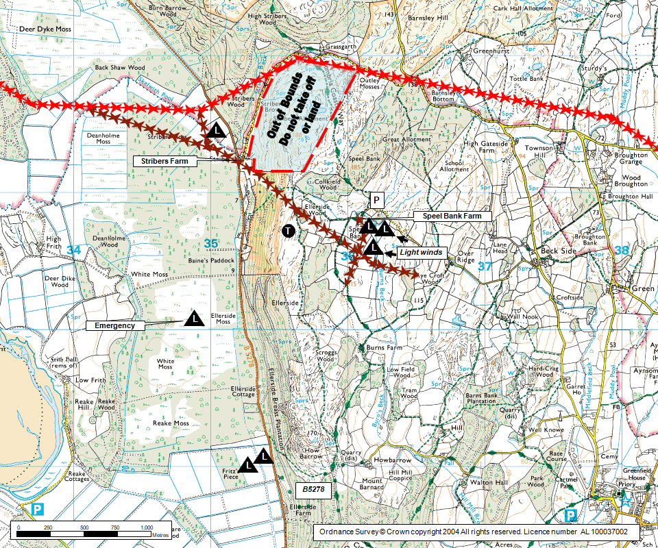 Ellerside Map