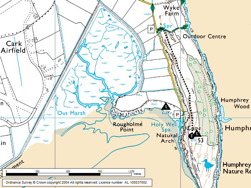 Humphrey Head Map