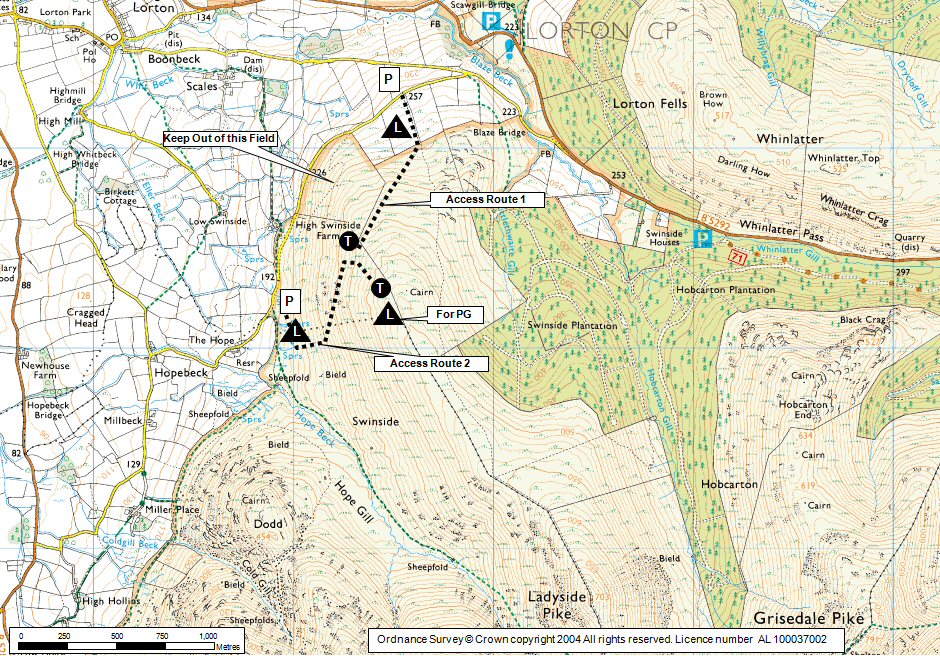 Swinside Map