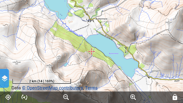 Locus Map - Buttermere