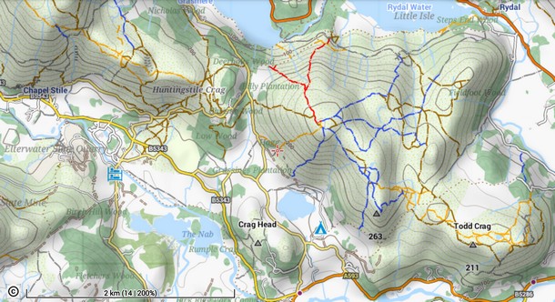 OpenAndroMap - Loughrigg
