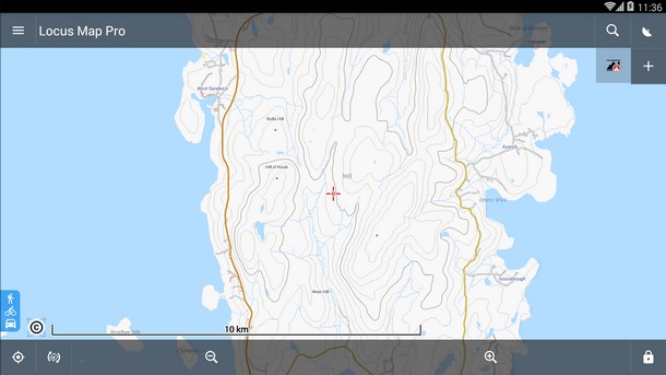 Locus Map - hill shading downloads