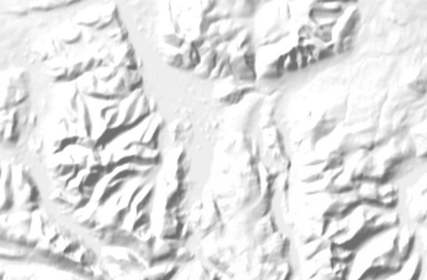 Hill shading layer