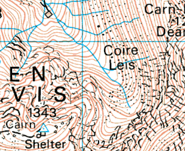Ben Nevis 50k close up